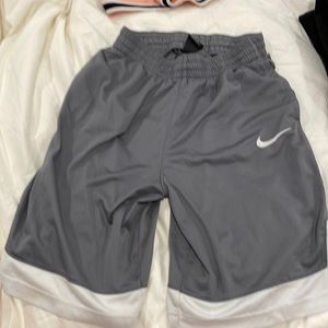 Nike Dri-Fit - Gray Athletic Shorts, Kids XL